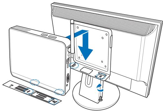 ASUS EEEBOX PC EB1007P-B0107 - Installer votre ordinateur sur un monitreur (optionnel) - 3