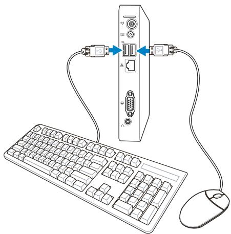 ASUS EEEBOX PC EB1007P-B0107 - Aansluiten op USB-apparaten - 1