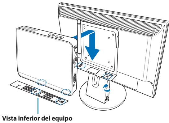 ASUS EEEBOX PC EB1007P-B0107 - Para instalar su PC sobre un monitor (optional) - 3