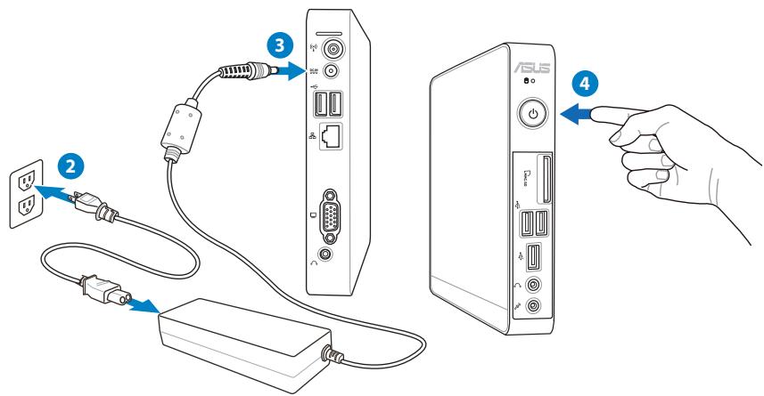 ASUS EEEBOX PC EB1007P-B0107 - Accensione del Sistema - 1