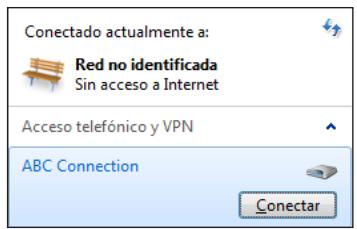 ASUS EEEBOX PC EB1007P-B0107 - Hagablick en el icono de red de la barra de tareas y, a continuacion,enlaconexion que acaba de create. - 1