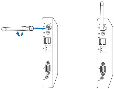 ASUS EEEBOX PC EB1007P-B0107 - Connessione Wi-Fi tramite Antenna Wireless - 1