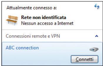 ASUS EEEBOX PC EB1007P-B0107 - Cliccare sull'icona di rete nella barra delle applicazioni e cliccare sulla connessione appena creata. - 1
