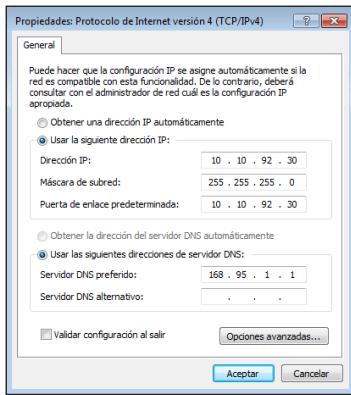ASUS EEEBOX PC EB1007P-B0107 - Para usar una direccion IP estática: - 1