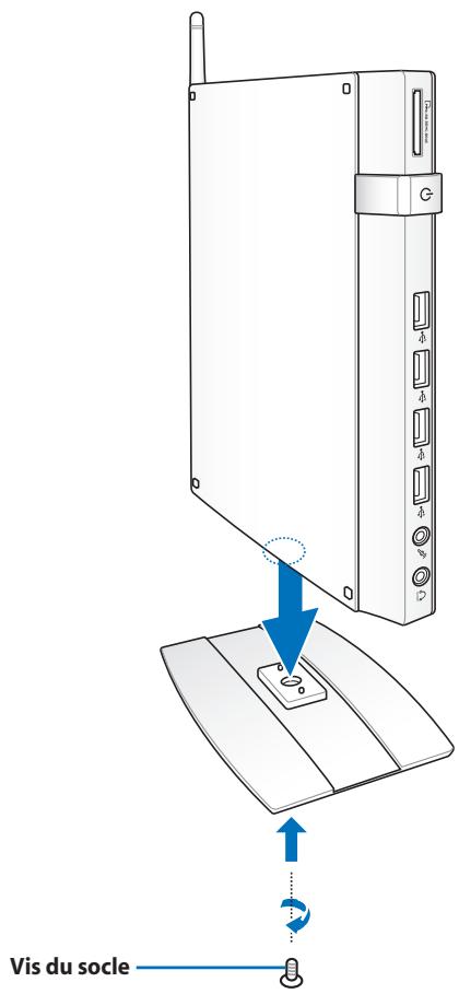 ASUS EEEBOX PC EB1033-B012G, EEEBOX PC EB1033-B014E - Installer le socle (optionnel) - 1