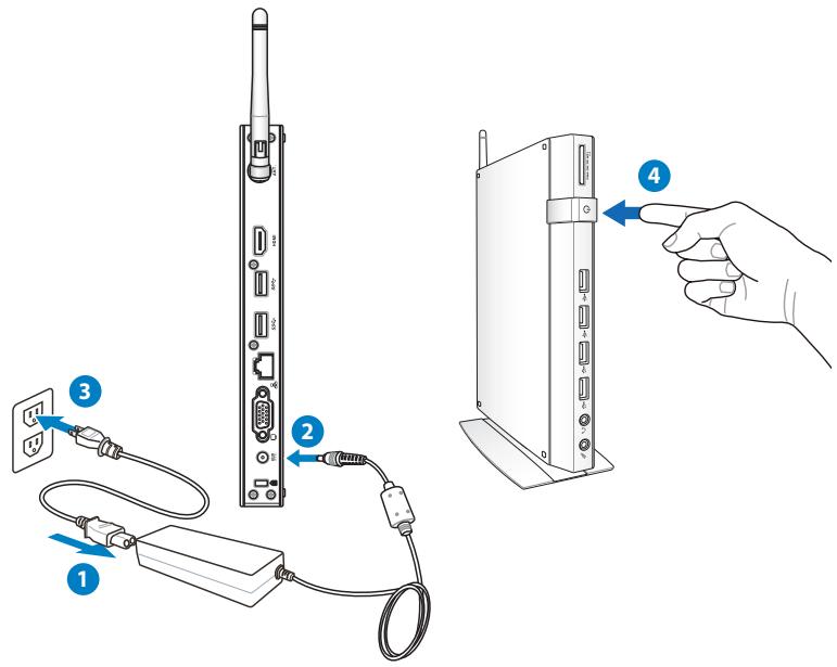 ASUS EEEBOX PC EB1033-B012G, EEEBOX PC EB1033-B014E - Connexion Wi-Fi via l'antenne sans fil - 2