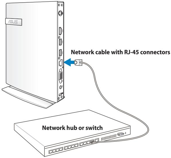 ASUS EEEBOX PC EB1033-B012G, EEEBOX PC EB1033-B014E - Connecting to LAN - 1