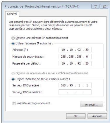 ASUS EEEBOX PC EB1033-B012G, EEEBOX PC EB1033-B014E - Utiliser une adresse IP statique : - 1