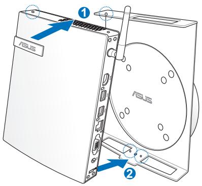 ASUS EEEBOX PC EB1033-B012G, EEEBOX PC EB1033-B014E - Installing your PC to a monitor (optional) - 3