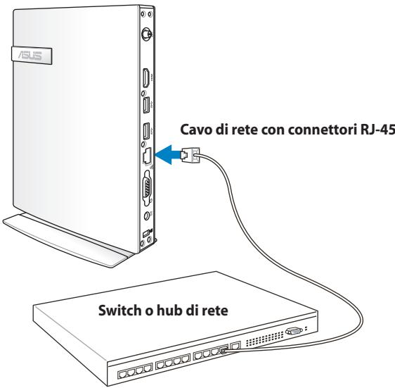 ASUS EEEBOX PC EB1033-B012G, EEEBOX PC EB1033-B014E - Connessione alla Rete Locale LAN - 1