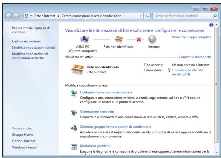 ASUS EEEBOX PC EB1033-B012G, EEEBOX PC EB1033-B014E - Connessione di rete con IP dinamico / PPPoE : - 2