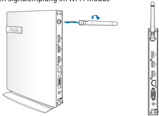 ASUS EEEBOX PC EB1033-B012G, EEEBOX PC EB1033-B014E - Wireless-Verbindung über die Antenne herstellen - 1
