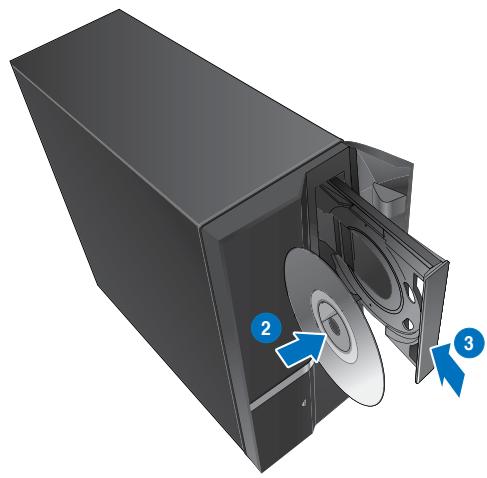 ASUS ESSENTIO CP6230-FR001S - Het optisch station gebruiken - 2