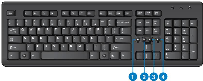 ASUS ESSENTIO CP6230-FR001S - Clavier ASUS PRIMAX PR1101U - 1