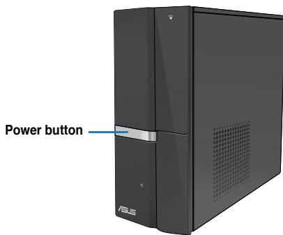 ASUS ESSENTIO CP6230-FR001S - To turn your computer ON: - 1