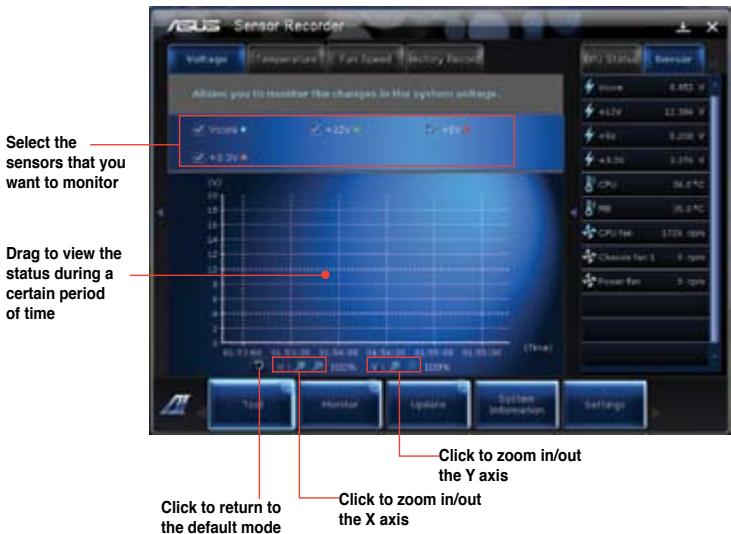 ASUS ESSENTIO CP6230-FR001S - To configure Sensor Recorder: - 1