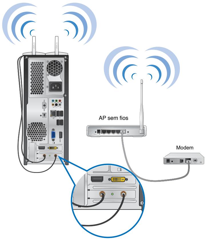 ASUS ESSENTIO CP6230-FR001S - Ligaçao sem fios (apenas em algunos modelos) - 2