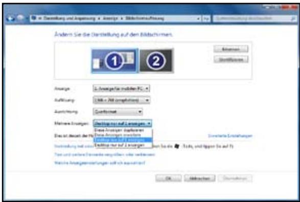 ASUS ESSENTIO CP6230-FR001S - So richten Sie mehrere Anzeigegeräte ein: - 3
