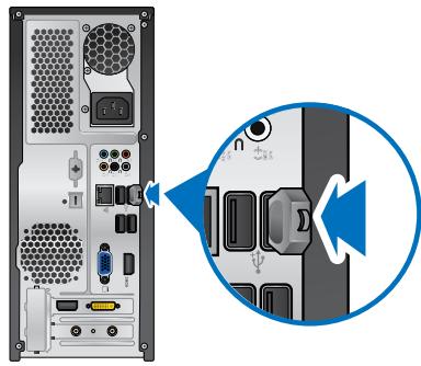 ASUS ESSENTIO CP6230-FR001S - Een USB-opslagapparaat aansluiten - 2