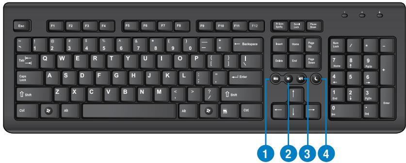 ASUS ESSENTIO CP6230-FR001S - ASUS PRIMAX PR1101U-Tastatur - 1