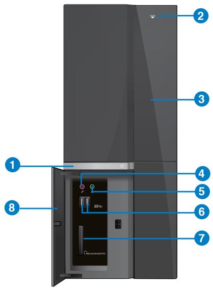 ASUS ESSENTIO CP6230-FR001S - Panel frontal - 1
