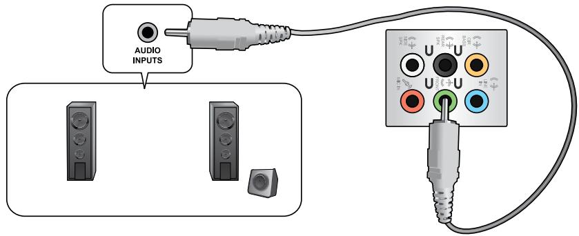ASUS ESSENTIO CP6230-FR001S - Anschluss von 2-Kanal Laufsprechern - 1