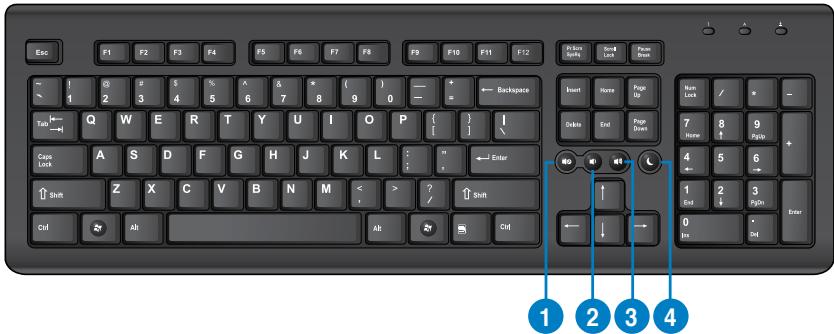 ASUS ESSENTIO CP6230-FR001S - Tastiera ASUS PRIMAX PR1101U - 1