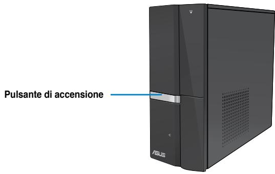 ASUS ESSENTIO CP6230-FR001S - Per accendere il computer: - 1