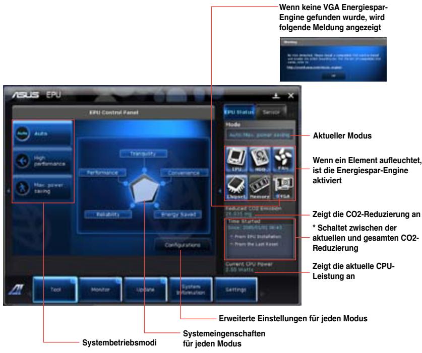 ASUS ESSENTIO CP6230-FR001S - So starten Sie EPU: - 1