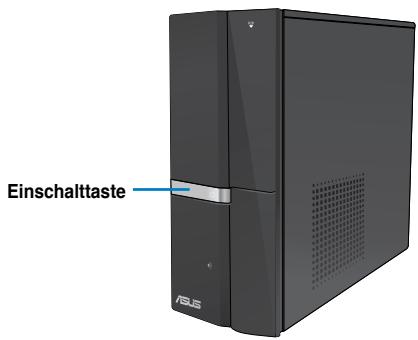 ASUS ESSENTIO CP6230-FR001S - So schalten Sie den Computer ein: - 1