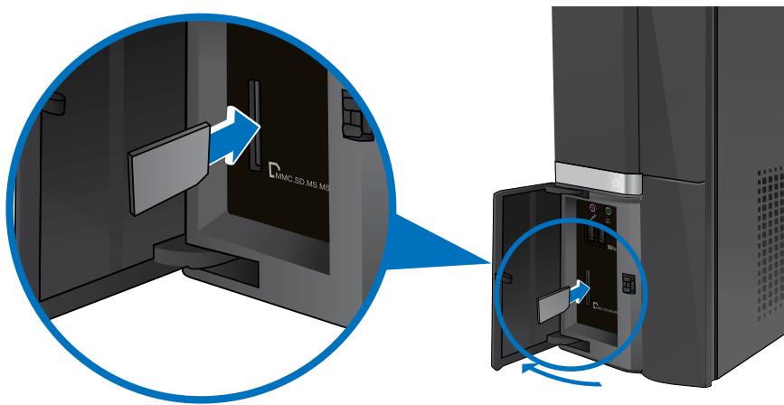 ASUS ESSENTIO CP6230-FR001S - Lettore di schede di memoria - 1