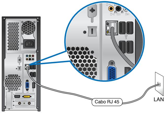ASUS ESSENTIO CP6230-FR001S - Ligar através de una rede local (LAN) - 1