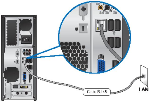 ASUS ESSENTIO CP6230-FR001S - Conexión a工程技术 de una red de area local (LAN) - 1