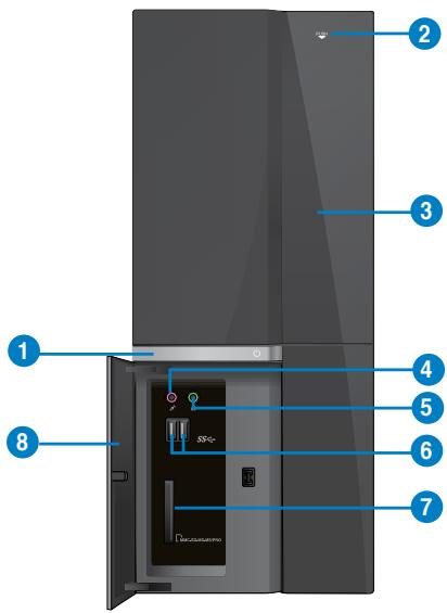 ASUS ESSENTIO CP6230-FR001S - Voorpaneel - 1