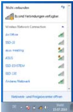 ASUS ESSENTIO CP6230-FR001S - So verbinden Sie sich mit dem Drahtlosnetzwerk: - 1