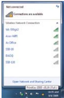 ASUS ESSENTIO CP6230-FR001S - Para connectarse a una red inalámbrica: - 2