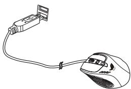ASUS GX950,  GX950 - Connessione di ASUS GX950 Gaming Mouse - 1