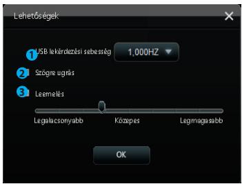 ASUS GX950,  GX950 - Options (Opciók) menu - 1