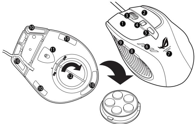 ASUS GX950,  GX950 - 认识华硕GX950游戏鼠标 - 1