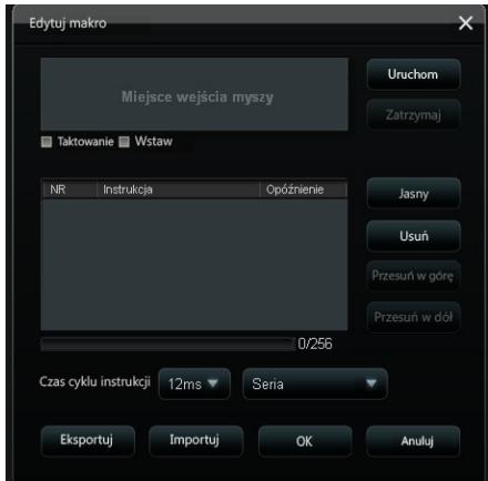 ASUS GX950,  GX950 - Menu Edytuj makro - 2