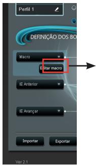 ASUS GX950,  GX950 - Edit Macro menu - 1