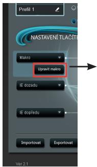 ASUS GX950,  GX950 - Nabidka Upravit makro - 1