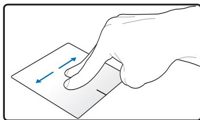 ASUS X75VD-TY197H - Illustrations sur l'utilisation du pavé tactile - 3