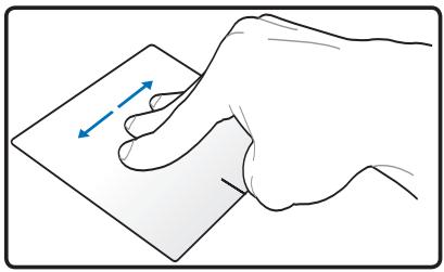 ASUS X75VD-TY197H - Illustrations sur l'utilisation du pavé tactile - 6