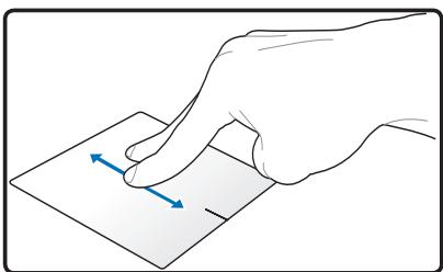 ASUS X75VD-TY197H - Illustrations sur l'utilisation du pavé tactile - 2
