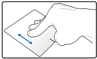 ASUS X75VD-TY197H - Illustrations sur l'utilisation du pavé tactile - 7