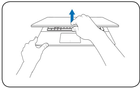 ASUS X75VD-TY197H - Ouvrir l'écran - 1