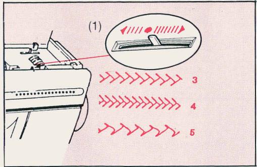 SINGER EUROPA 200 - REGLAGE DE L'ÉQUILIBRAGE - 1