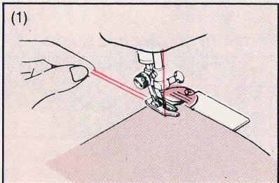 SINGER EUROPA 200 - POINT DROIT - 1