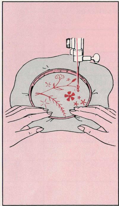 SINGER EUROPA 200 - BRODERIE A MAIN LEVEE - 1